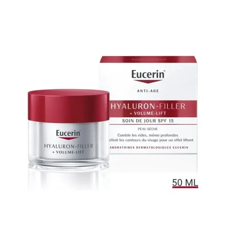 EUCERIN Hyaluron Filler Volume Lift Soin de Jour Peau Sèche