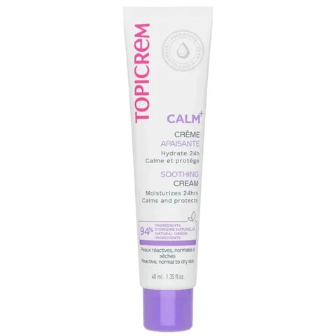 TOPICREM Calm+ Ultra Hydratante Crème Apaisante Calmante Légère 40 ml