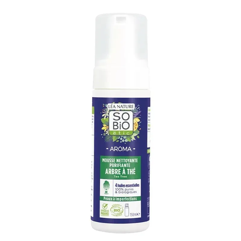 So Bio Mousse Nettoyante Purifiante Tea Tree