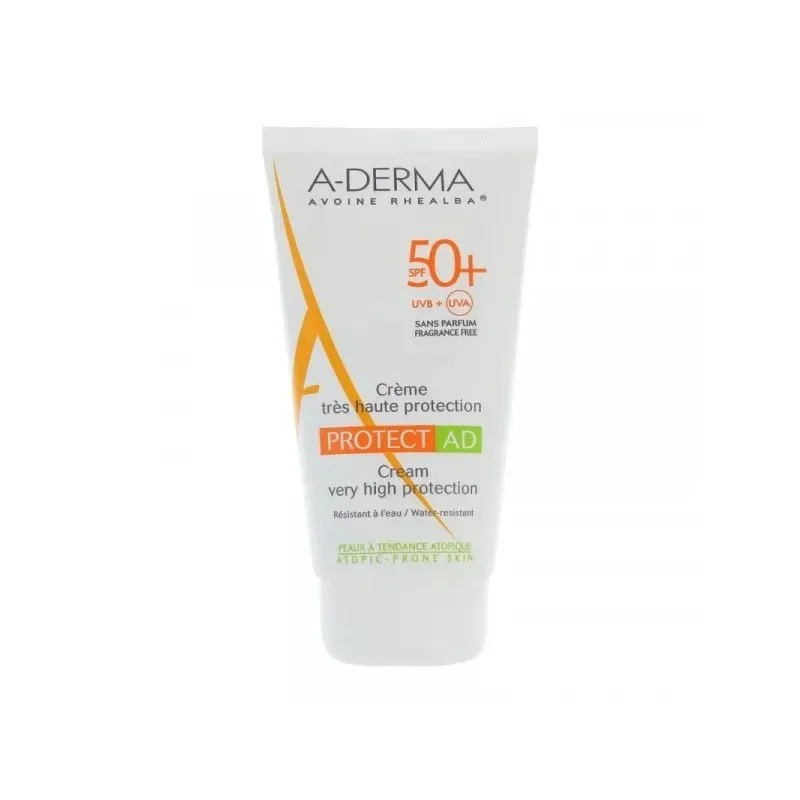 A-DERMA Protect Ad Crème Très Haute Protection SPF 50+ sans Parfum 150 ml