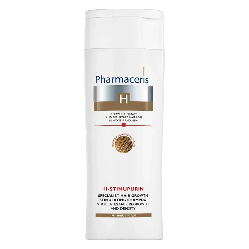 PHARMACERIS H-Stimupurin Shampooing Accelerateur de Pousse de Cheveux 250 ml