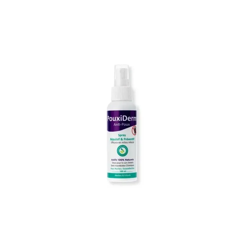 INODERMA Pouxiderm Spray Repulsif & Preventif Anti-Poux 100 ml