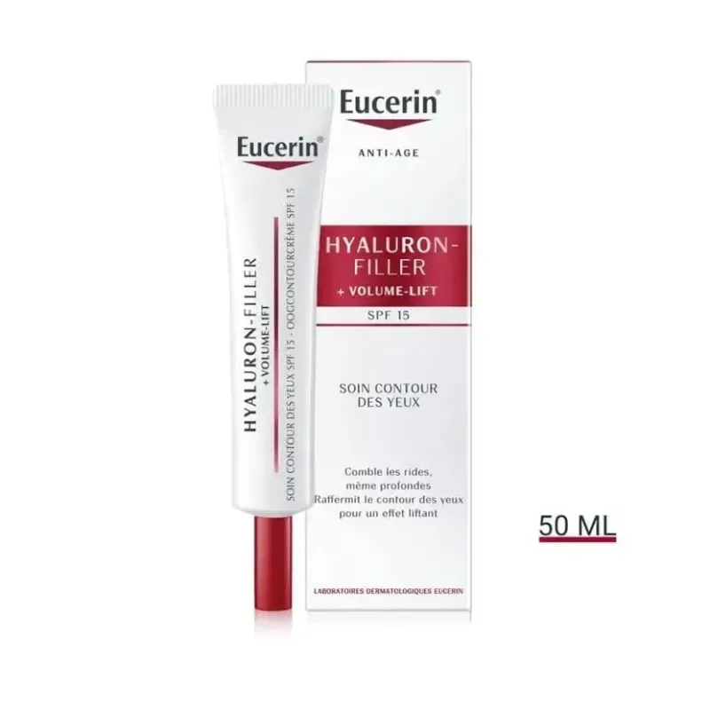 EUCERIN Hyaluron Filler Volume Lift Soin Contour des Yeux SPF15 15 ml