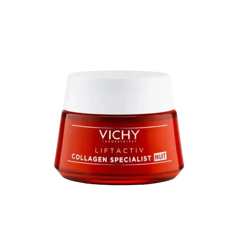 VICHY Liftactiv Collagen Specialist Crème de Nuit Anti Rides + Vitamine C 50 ml