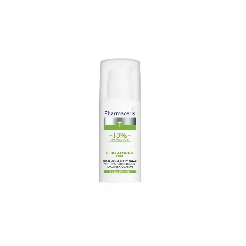 PHARMACERIS T Sebo-Almond Peel Crème de Nuit Exfoliante 50 ml