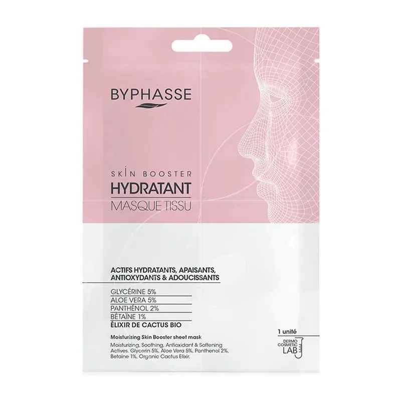BYPHASSE Masque Tissu Skin Booster Hydratant 18 ml