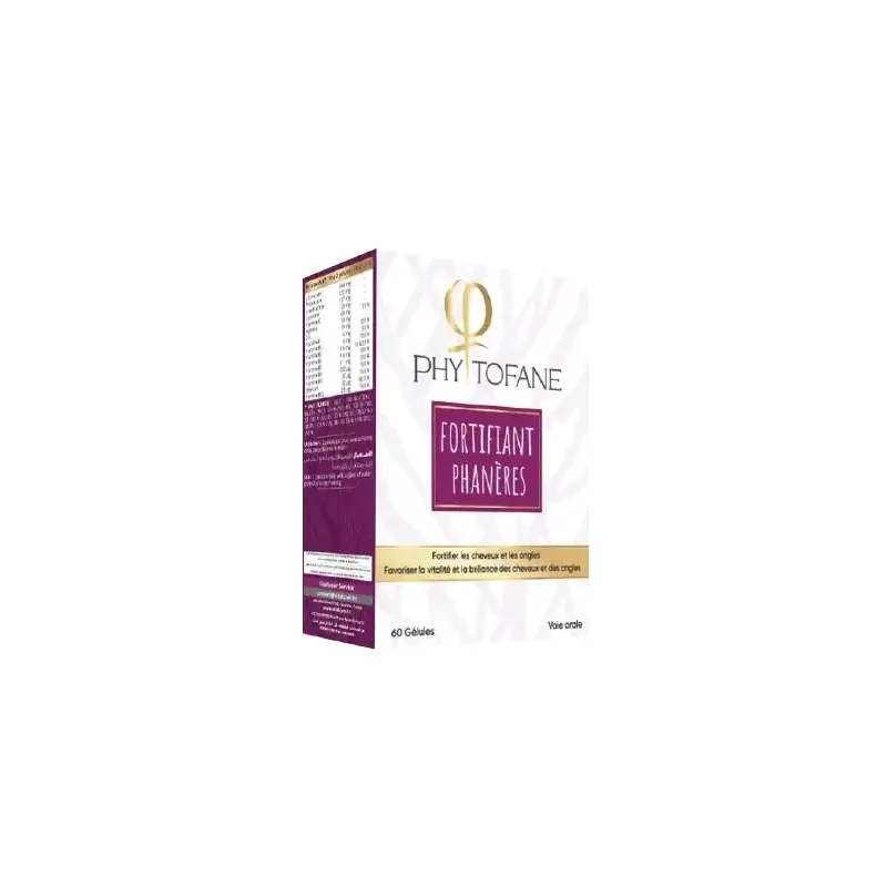 Vital Phytofane Fortifiant Cheveux Ongles 60 Gélules