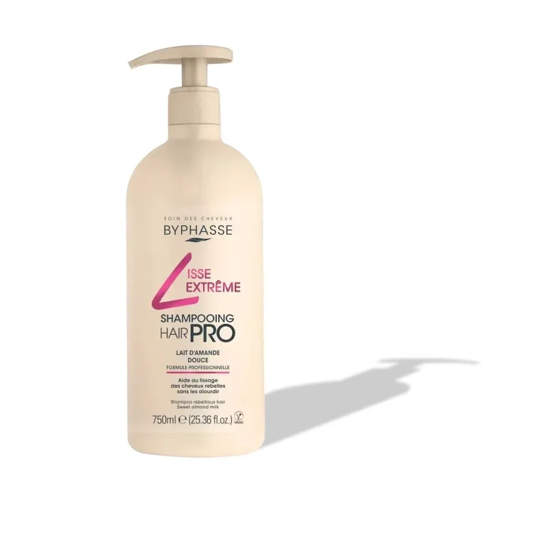 BYPHASSE Shampooing Liss Extreme Cheveux Rebelles 750 ml