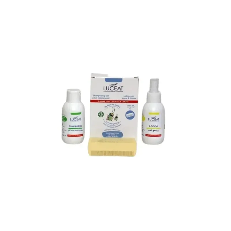 LUCEAT Kit Anti Poux 2 en 1