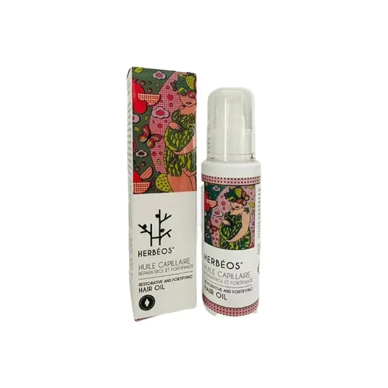 HERBEOS Huile Capillaire Fortifiante Anti Chute 100 ml (femmes Enceintes et Allaitantes)