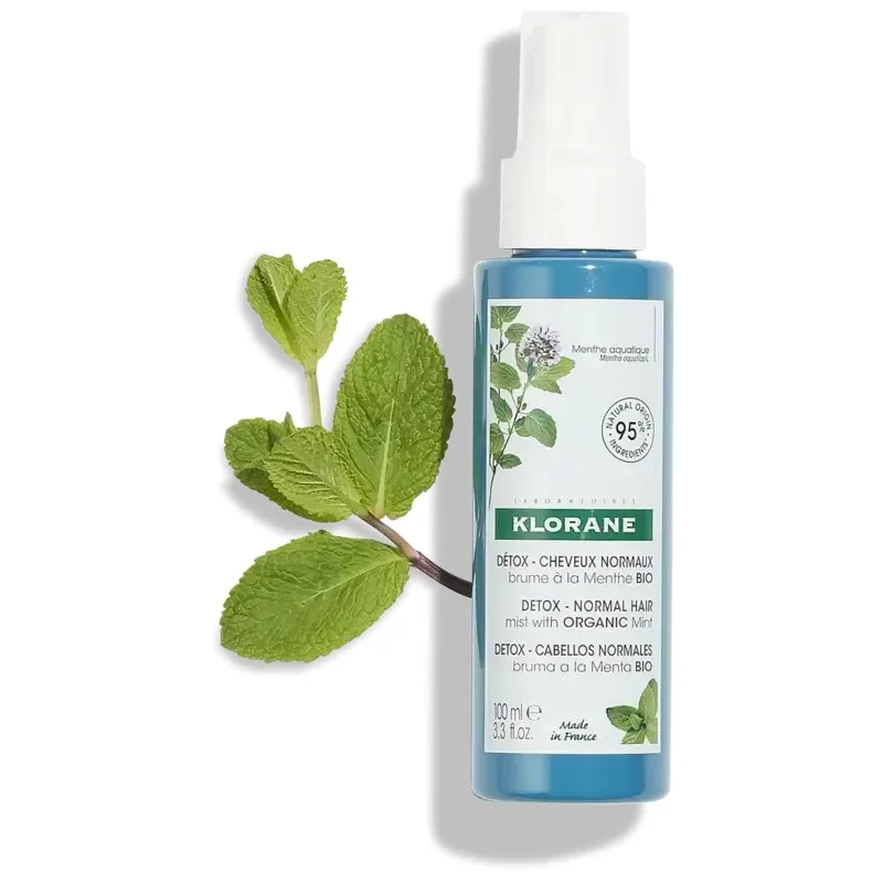 KLORANE Anti Pollution Brume Purifiante à la Menthe Aquatique 100 ml
