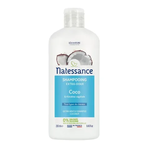 NATESSANCE Shampoing Coco 250 ml