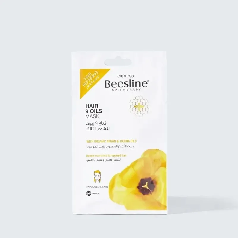 BEESLINE Masque Cheveux aux 9 Huiles Capillaires