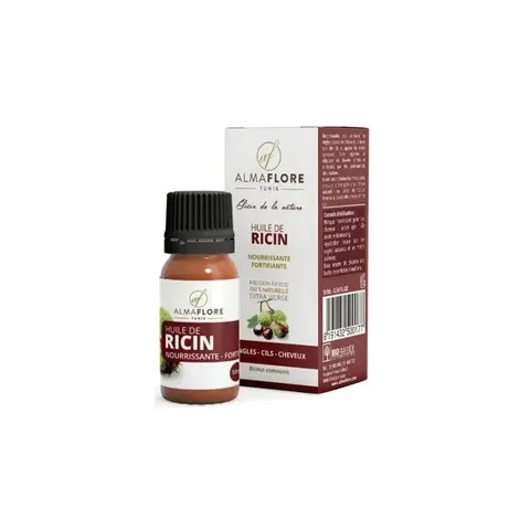 ALMAFLORE Huile de Ricin Bio 10 ml