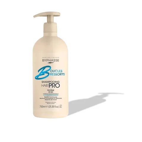 BYPHASSE Shampooing Boucles Ressorts Protéine de Ble 750 ml