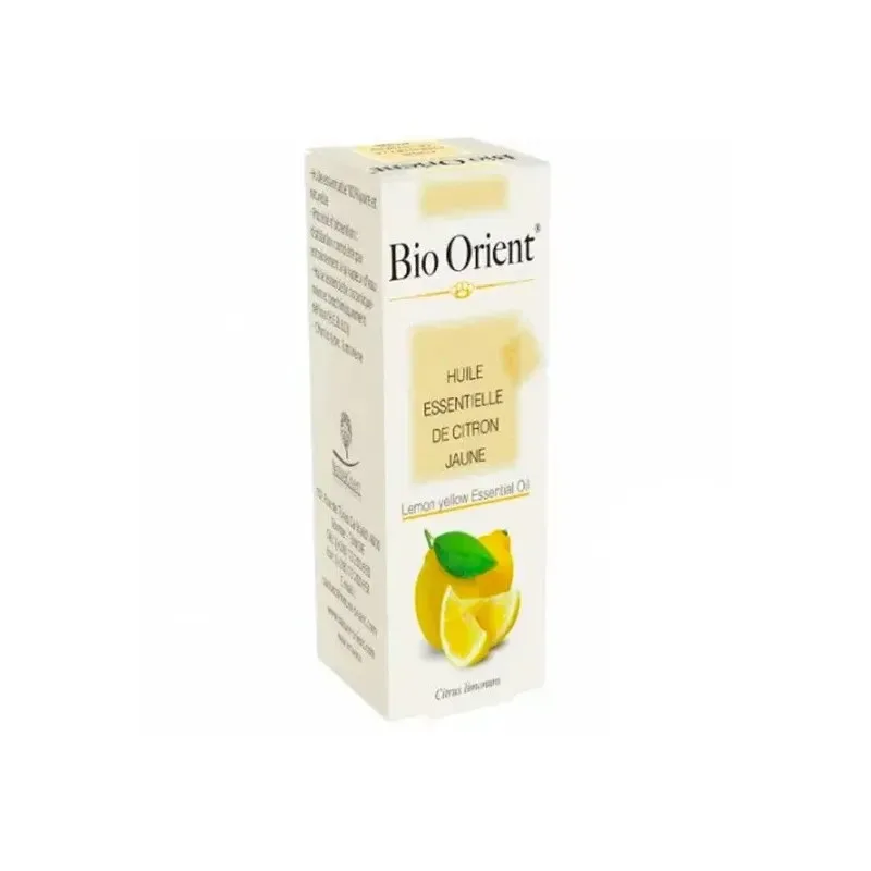 BIO ORIENT Huile Essentielle de Citron Jaune 10 ml