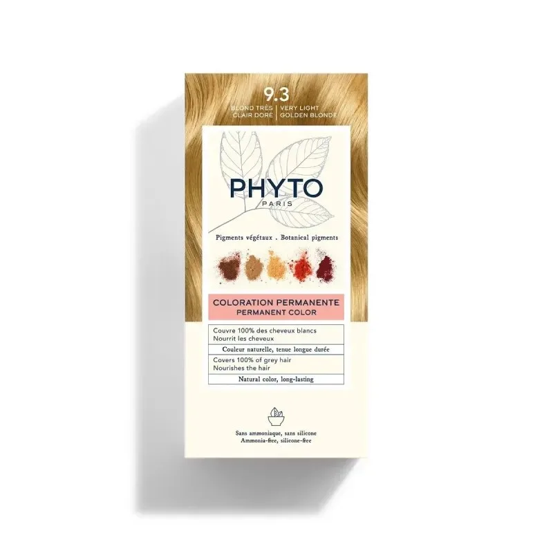 PHYTO Phytocolor 9.3 Blond Très Claire Dore 1 Kit