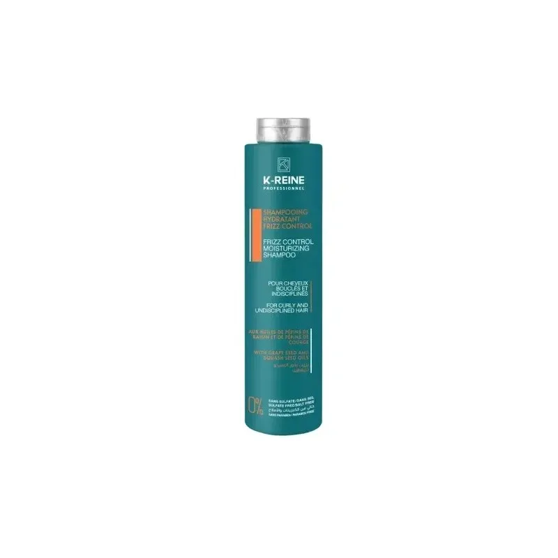 K-REINE Shampooing Hydratant Anti Frizz Anti Statique 500 ml