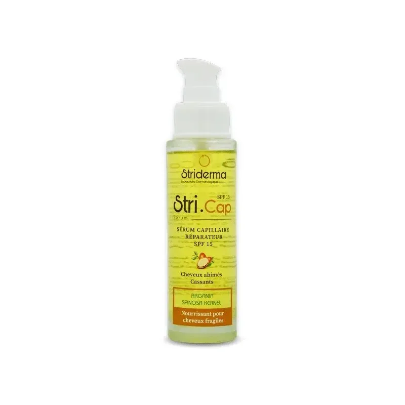 STRIDERMA Stri Cap Sérum Capillaire Réparateur SPF15 50 ml