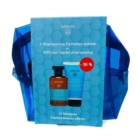 APIVITA Trousse Bleu Cheveux Hydrates