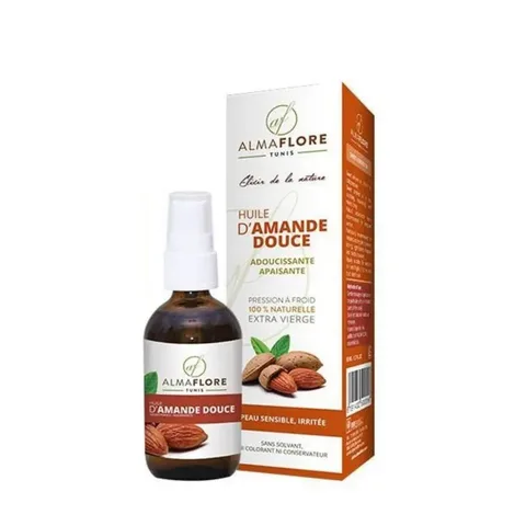ALMAFLORE Huile d'amande Douce 50 ml