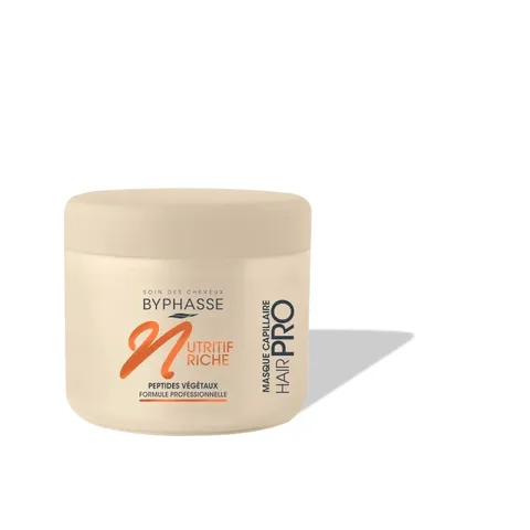 BYPHASSE Masque Capillaire Hair Pro Nutritiv Rich Cheveux Secs 500 ml
