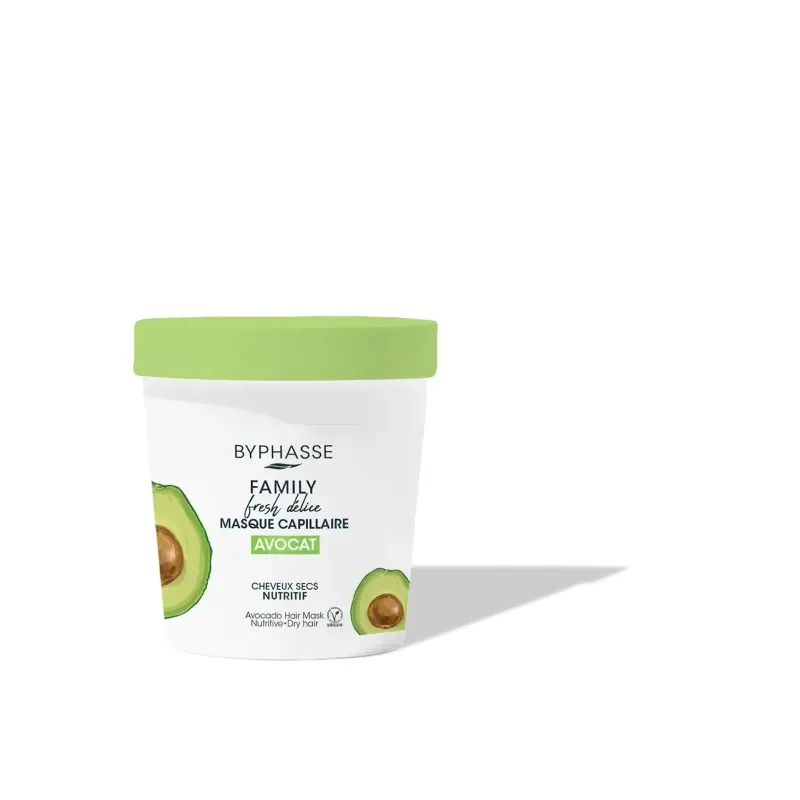 BYPHASSE Family Masque Capillaire Avocat Cheveux Secs 250 ml