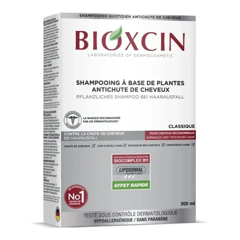 Bioxcin Shampooing Cheveux Secs Normaux 300 ml