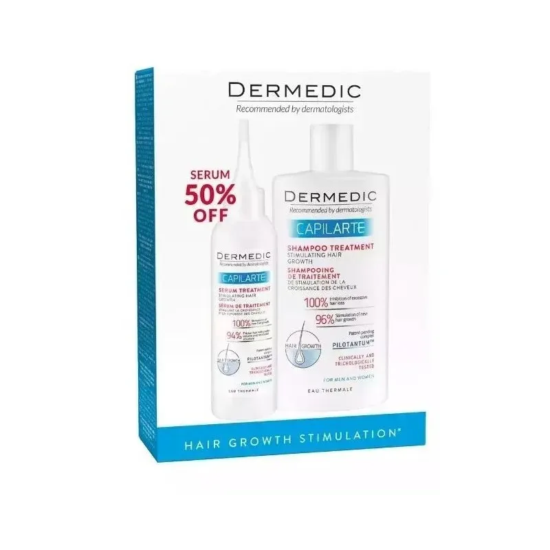 Coffret Dermedic Capilarte Anti Chute Shampooing+serum (-50%)