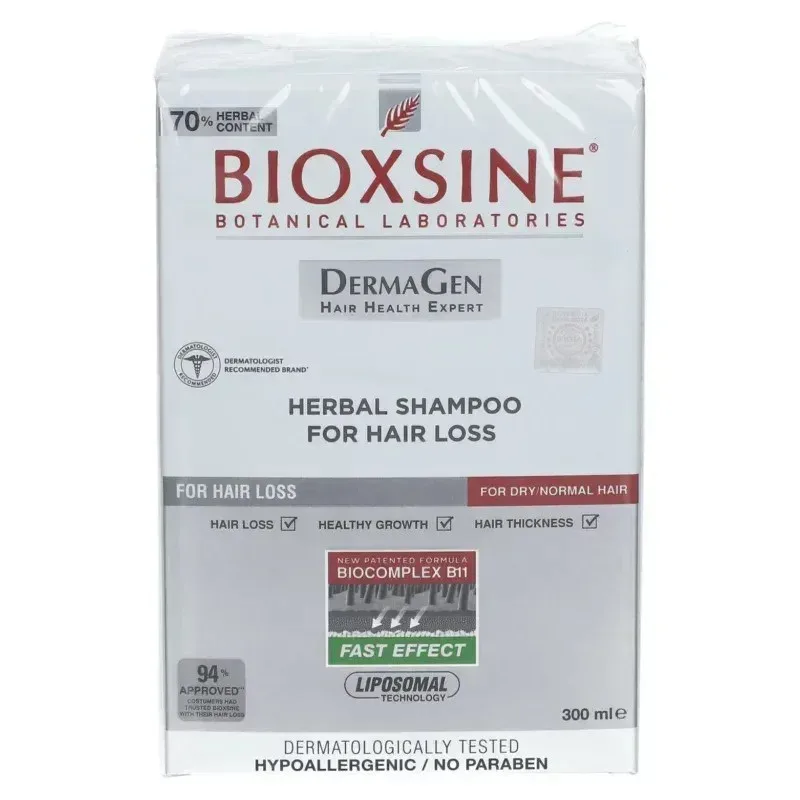 Bioxcin Shampooing Cheveux Secs Normaux 300 ml — photo 3
