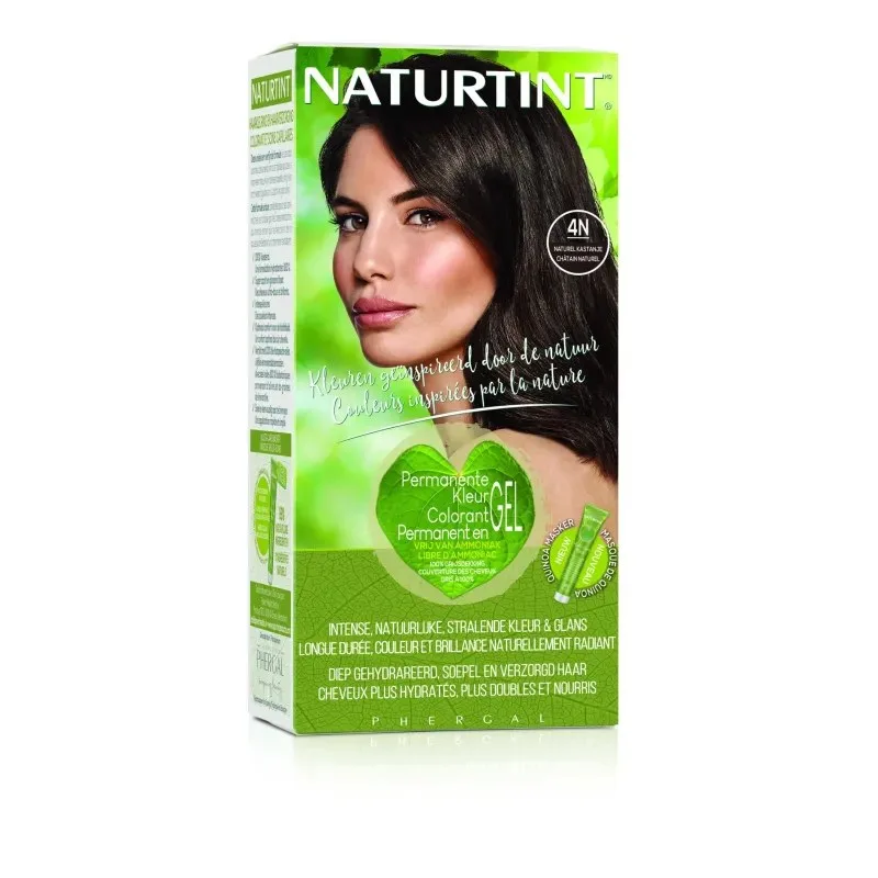 NATURTINT Coloration Permanante 4N Chatain Naturel 170 ml