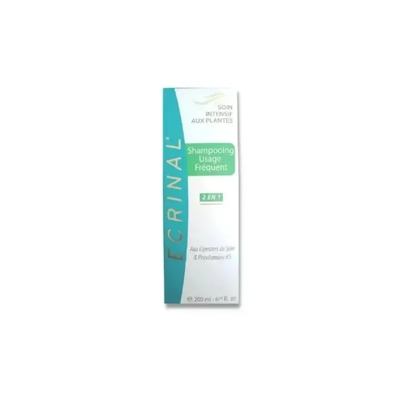 ECRINAL Shampooing Soin Intensif aux Plantes Usage Frequent 200 ml