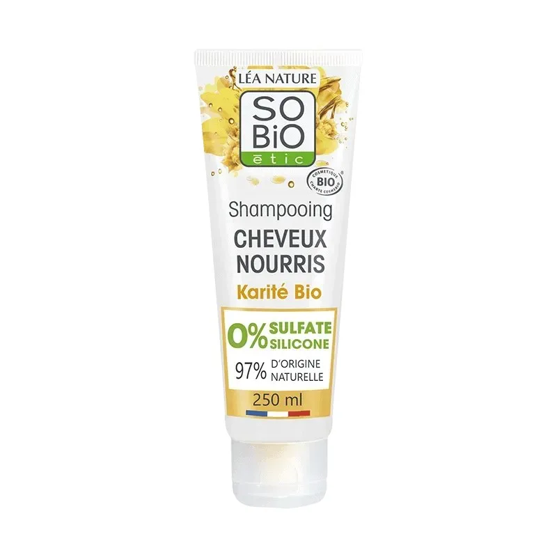 So Bio Shampooing Nourrissant Karite & Cire de Jojoba Bio 250 ml