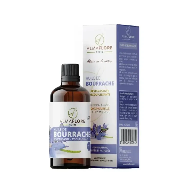 ALMAFLORE Huile de Bourrache 50 ml