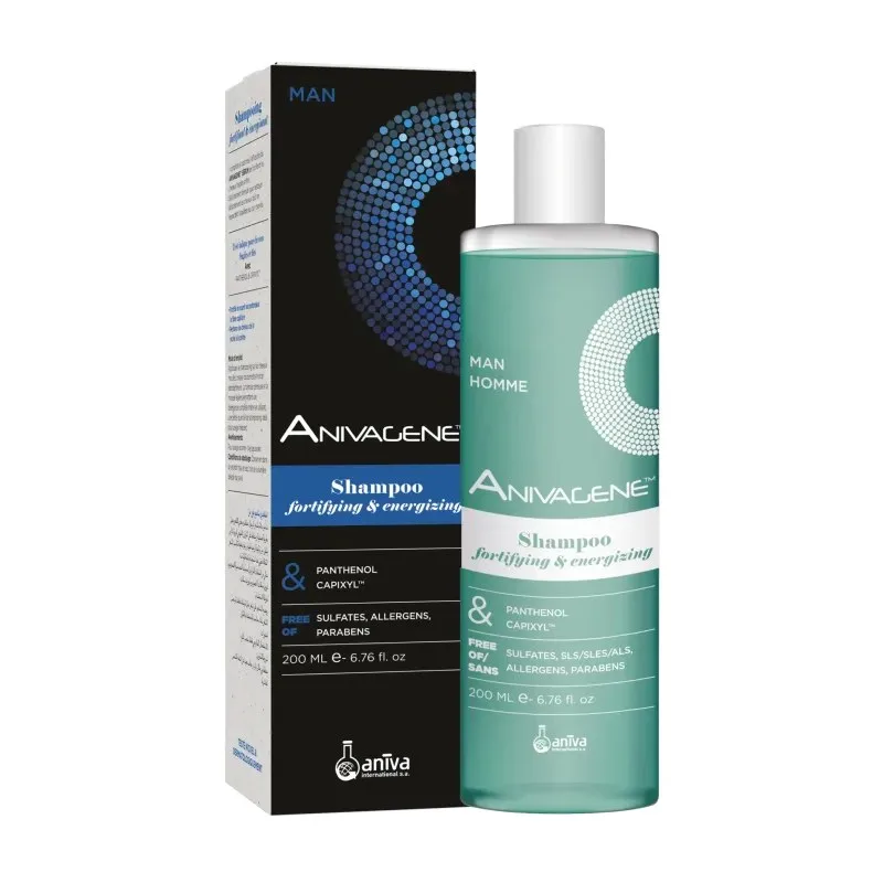ANIVAGENE Shampooing Homme Anti Chute 200 ml