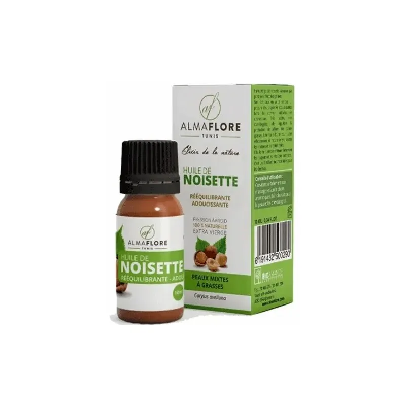 ALMAFLORE Huile de Noisette 10 ml
