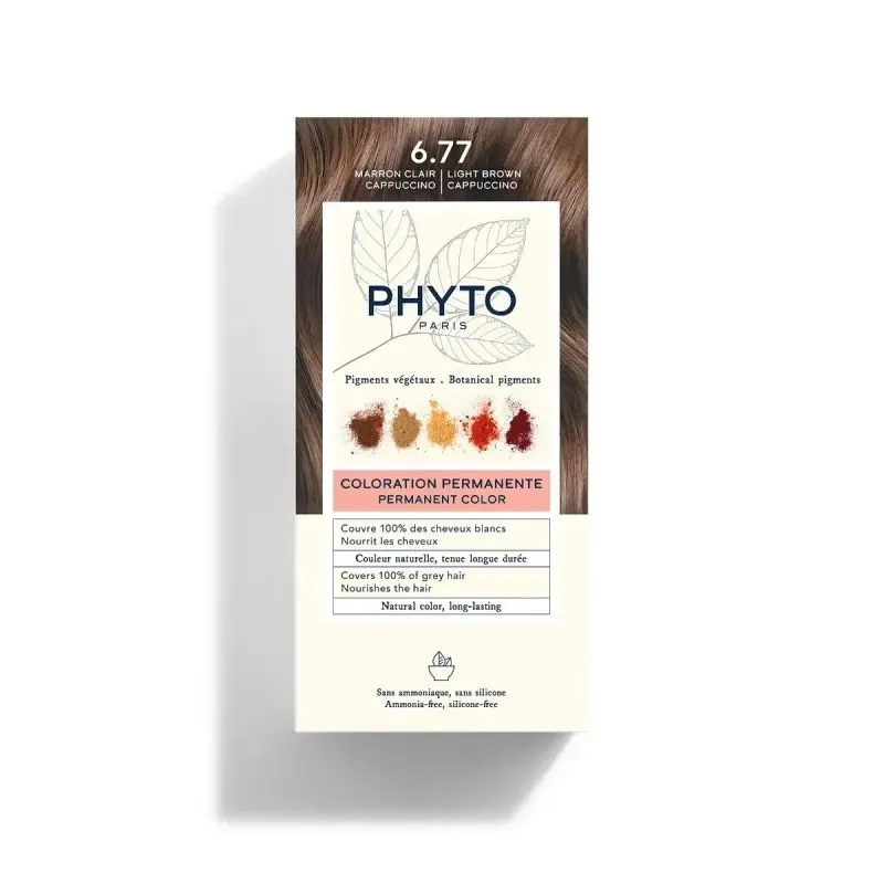 PHYTO Color 6.77 Marron Clair Cappuccino