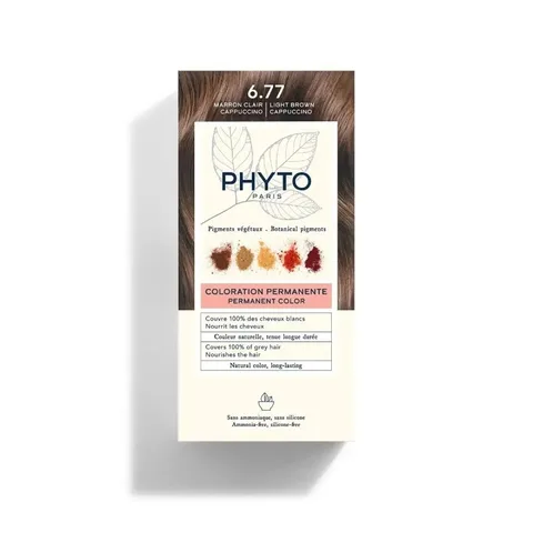 PHYTO Color 6.77 Marron Clair Cappuccino
