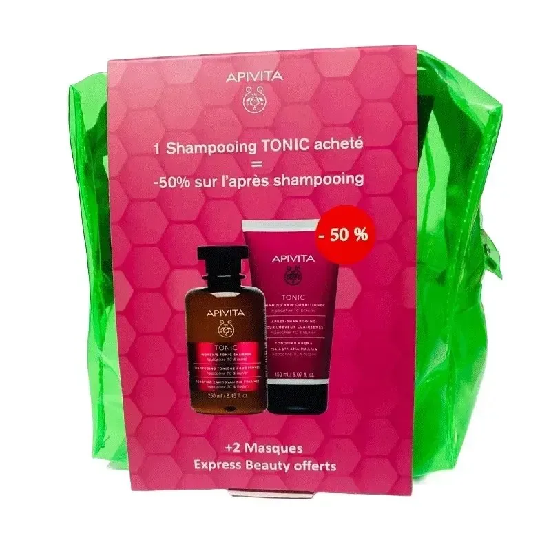 APIVITA Trousse Vert Cheveux Anti Chute