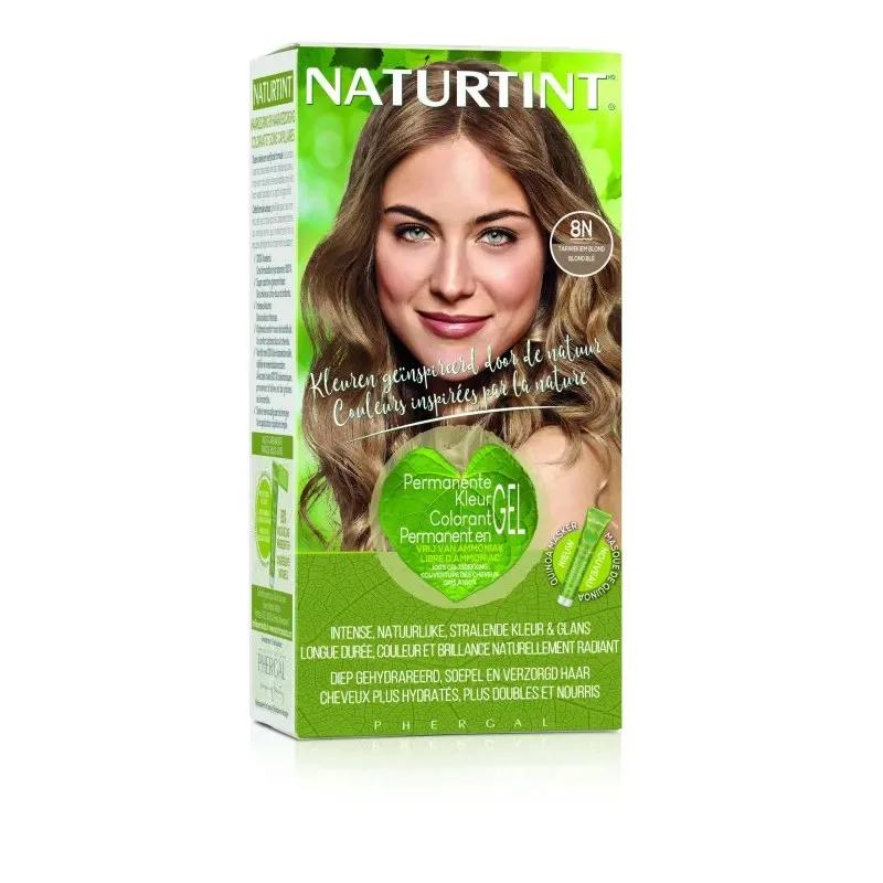 NATURTINT Coloration Permanante 8N Blond Blé 170 ml