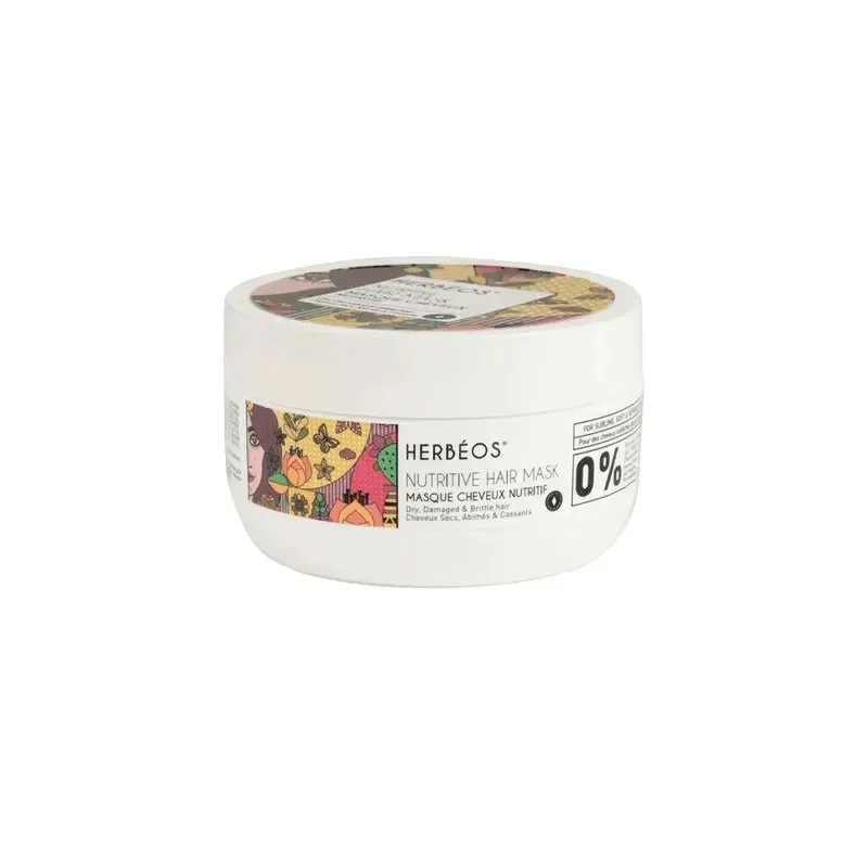 HERBEOS Masque Nutritif Cheveux Secs Abimes et Cassants 250 ml