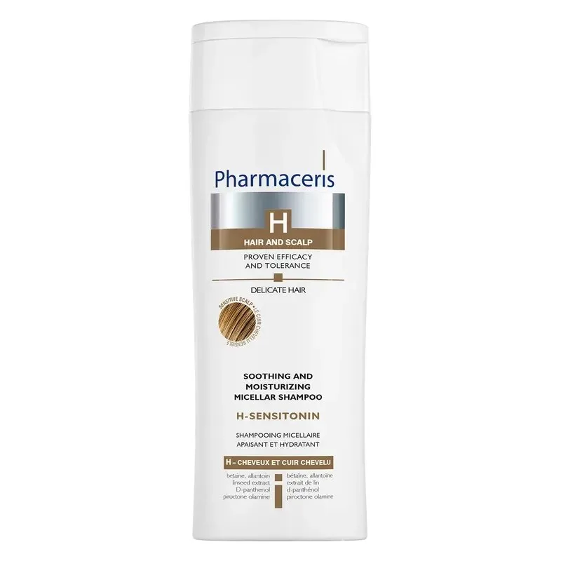 PHARMACERIS H-Sensitonin Shampooing Apaisant Cuir Chevelu Sensible 250 ml