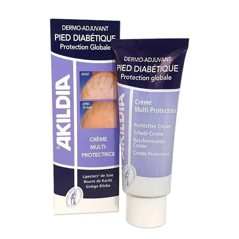 Akileine Akildia Crème Pied Diabetique 75 ml