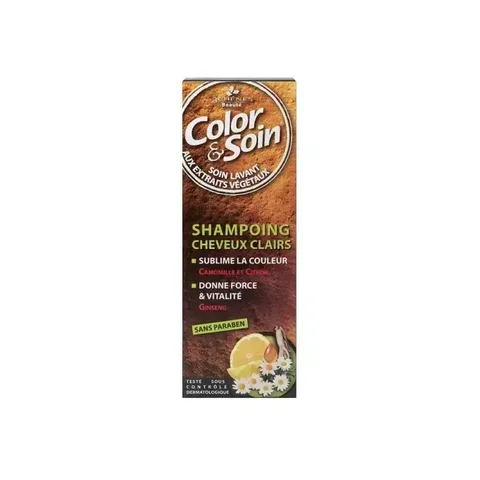 Color & Soin Shampoing Cheveux Colores Clairs 250 ml