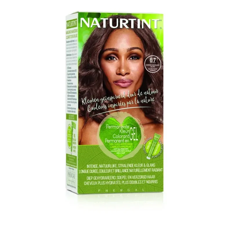 NATURTINT Coloration Permanante 6.7 Blond Fonce Marron 170 ml