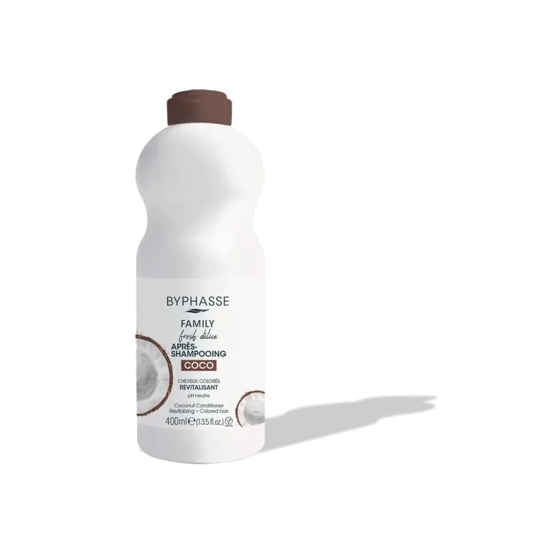 BYPHASSE Family Après Shampooing Coco Cheveux Colores 400 ml