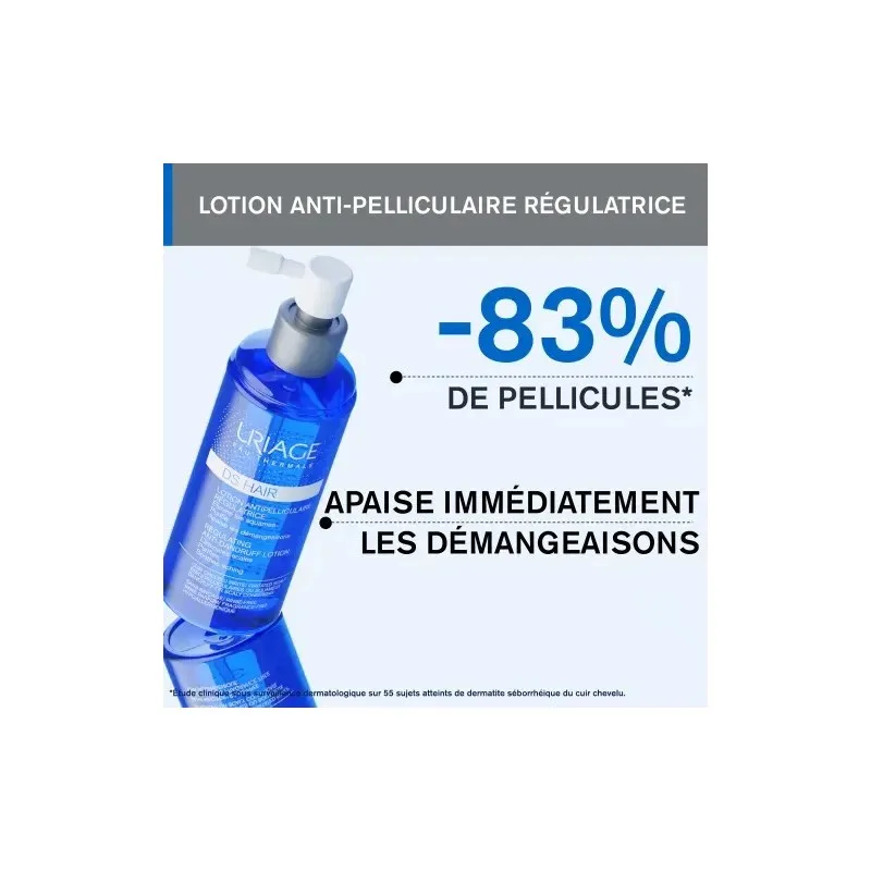 URIAGE Ds Hair Lotion Antipelliculaire Regulatrice 100 ml — photo 2