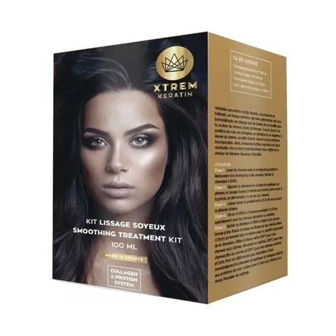 Extrem Keratin Kit de Lissage Soyeux 4*100ml