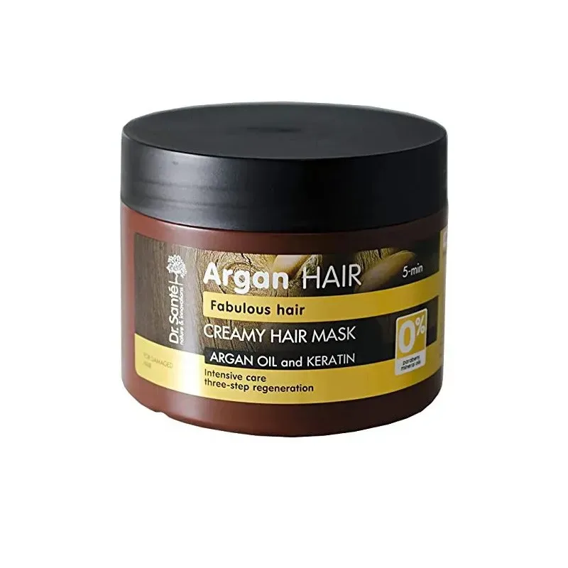 DR. SANTÉ Argan Hair Masque Cheveux Abîmés 300 ml