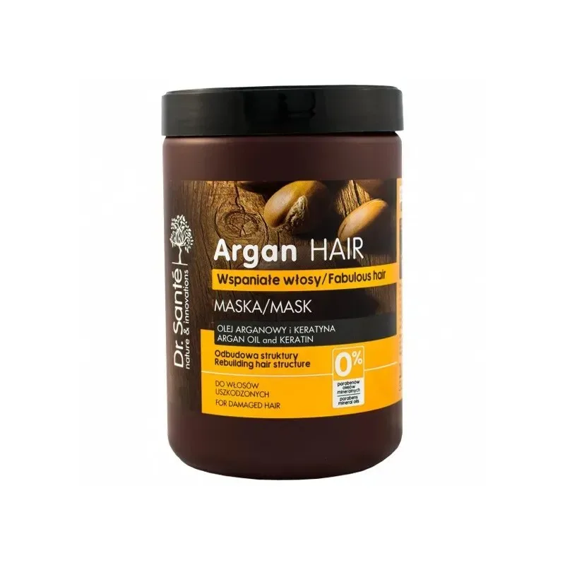 DR. SANTÉ Argan Hair Masque Cheveux Abîmés 1 l
